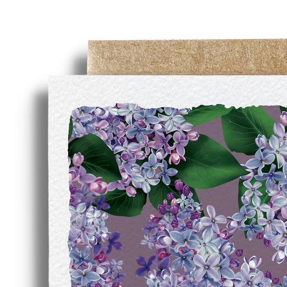 Birthday Lilac Card