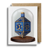 Hanukkah Dreidel Globe Card