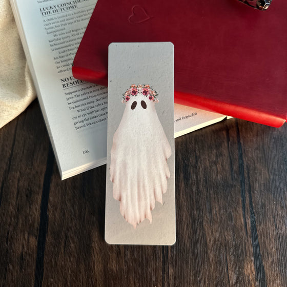 Vintage Ghost Bookmark