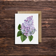 Lilac Flower Card