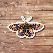  Marsh Fritillary Butterfly Clear Vinyl Sticker